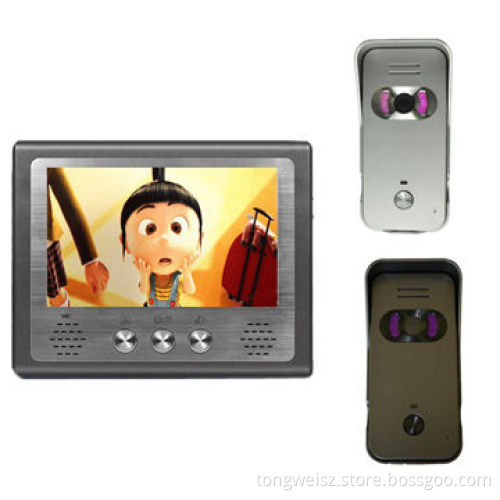 2014 Hot sale home surveillance monitors, 700TVL CMOS camera, system supports recording function